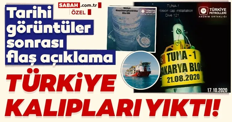 Tuna-1 Kuyusu’ndaki görüntüler sonrası flaş açıklama: Türkiye enerjide kalıpları yıktı