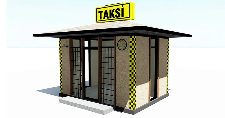 Van’daki taksi durakları yenilenecek