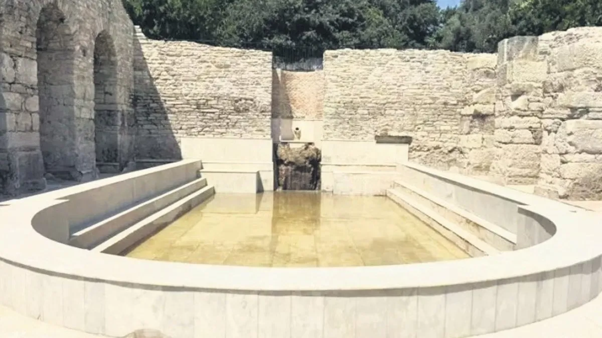 Bin 900 yıllık sessizliği bozan su