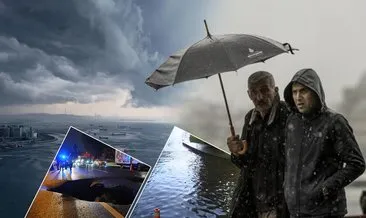 SON DAKİKA: Meteoroloji uyardı! Soğuk hava ve şiddetli yağış kapıda! İstanbul dahil 10 il için 'sarı' kodlu alarm #istanbul