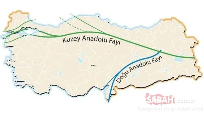 AFAD ve MTA fay hattı sorgulama ile Türkiye deprem risk haritası 2020: Evimin altından veya yakınından fay hattı geçiyor mu? TIKLA-SORGULA