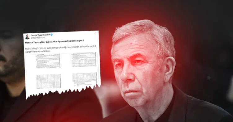 İYİ Partili Cengiz Topel Yıldırım’dan Mansur Yavaş’a bombardıman: Ankara’yı parsel parsel satıyor