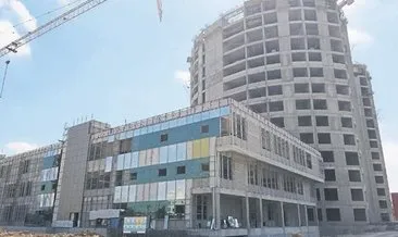 Tarsus Devlet Hastanesi inşaatı tüm hızıyla sürüyor
