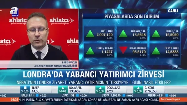 Barış Ürkün: Yabancı yatırımcı enflasyon verisini izliyor