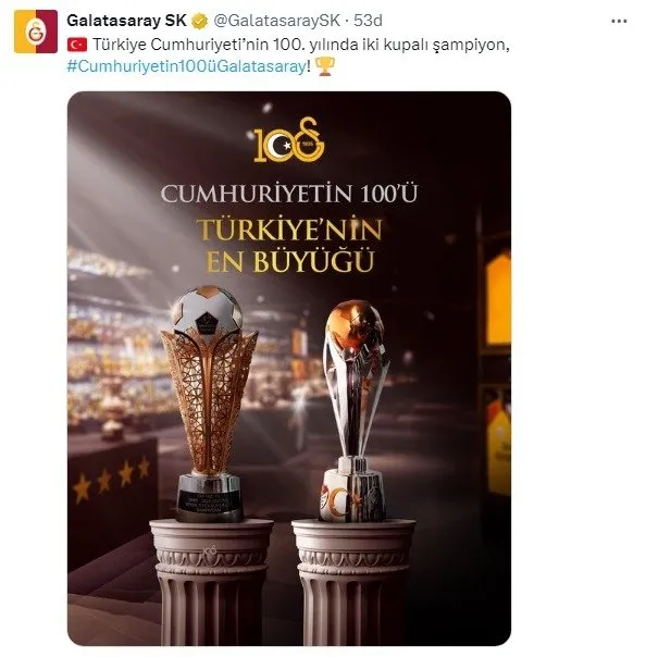 Son dakika haberi: Galatasaray'dan art arda çok konuşulacak paylaşımlar! 