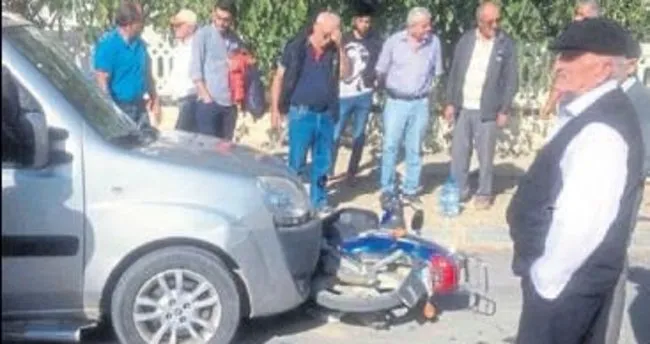 Şarkikaraağaç’ta kaza: 2 kişi yaralı