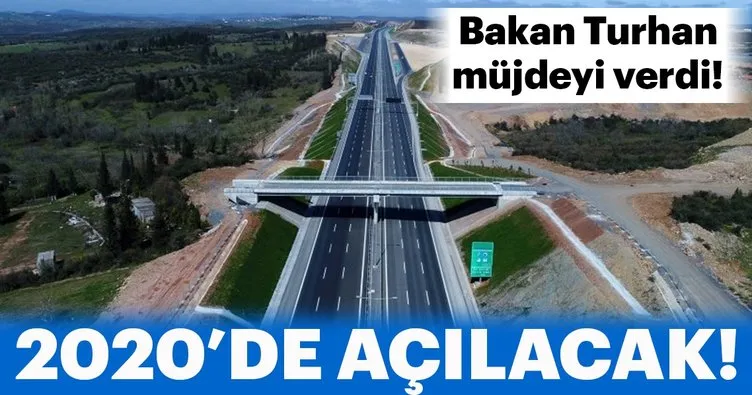 Bakan Turhan: Kuzey Marmara Otoyolu, 2020’de hizmete açılacak!