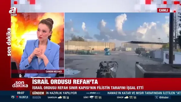 SON DAKİKA! İsrail'den Refah'a kara saldırısı! İşte canlı görüntüler | Video