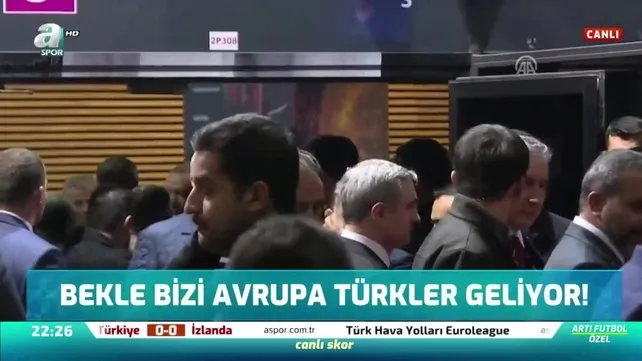 Başkan Erdoğan, stattan mutlu ayrıldı