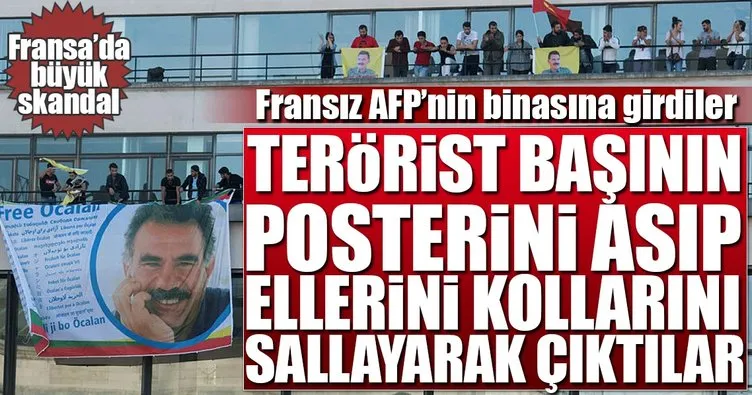 PKK’lilar AFP’nin binasına girdi