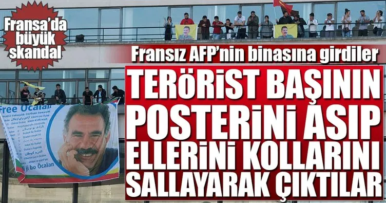 PKK'lilar AFP'nin binasına girdi