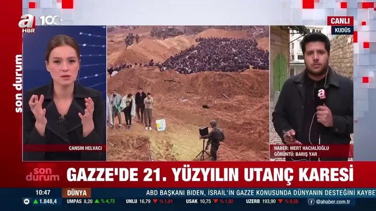 Gazze'de 21. yüzyılın utanç karesi! | Video