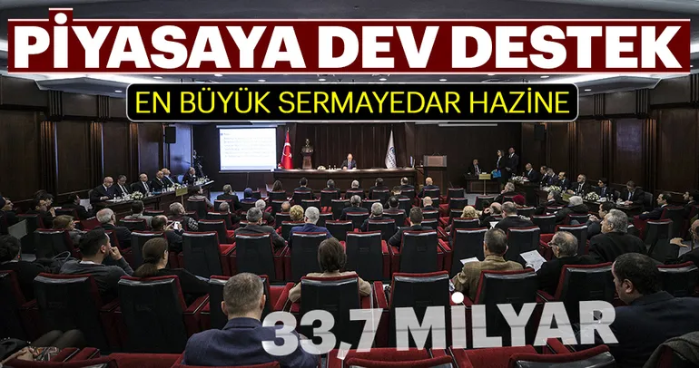 Piyasaya 33.7 milyar destek