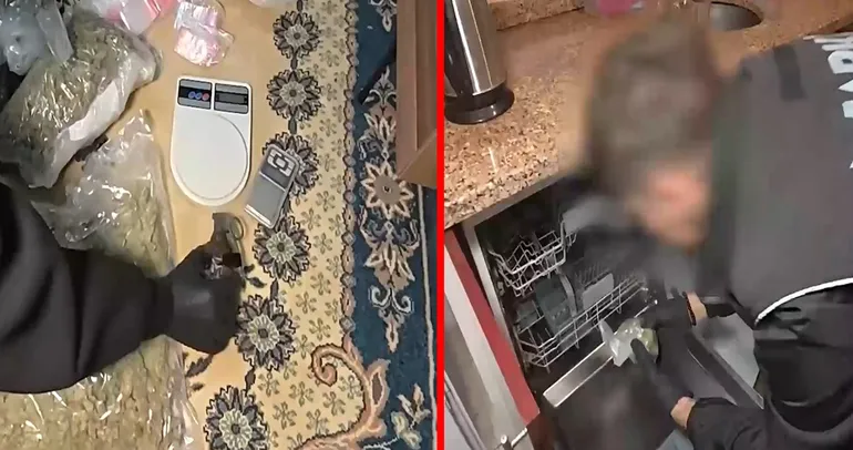 İstanbul’da uyuşturucu operasyonu! Zehir zulalarını bulaşık makinesinde saklamışlar
