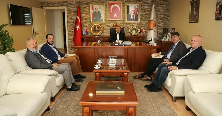 Başkan Türel’den AK Parti İl Başkanı Taş’a hayırlı olsun ziyareti