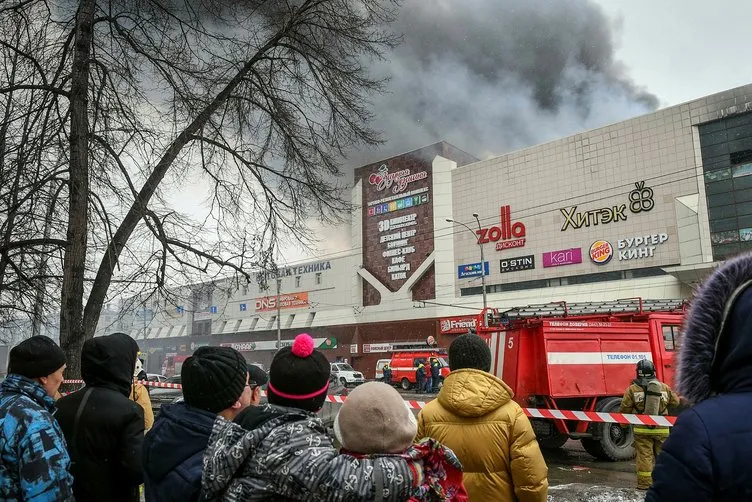 Rusya’daki yangında şok fotoğraflar ortaya çıktı!