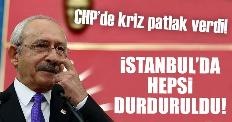 Son dakika: CHP’nin İstanbul’daki kongreleri durduruldu