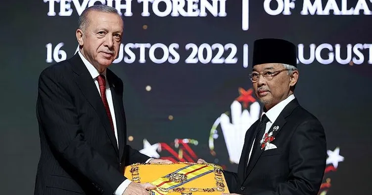 Başkan Erdoğan’a Malezya devlet nişanı