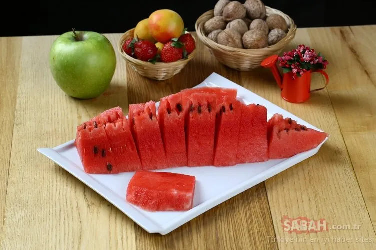 Karpuz diyetiyle bir haftada 5 kilo!