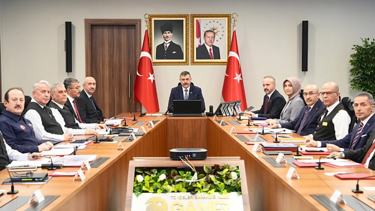 İçişleri Bakanlığı’nda sınır güvenliği toplantısı: Tüm birimler teyakkuz halinde