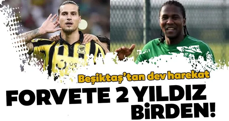 Beşiktaş’ta forvet operasyonu: Aleksandar Prijovic ve Hugo Rodallega