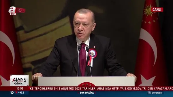 Başkan Erdoğan'dan Milli Savunma Üniversitesi'nde önemli açıklamalar