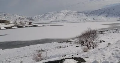 Sivas’ta Yıldız Göleti buz tuttu #sivas