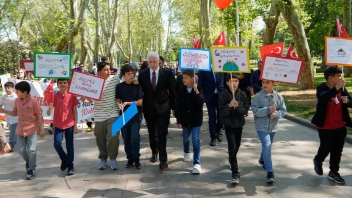 İstanbul ‘Aile yılı’ için yürüdü!