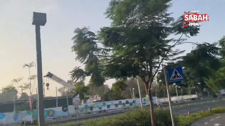 Tel Aviv’e atılan roketler havada imha edildi