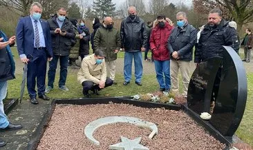 Almanya’da tahrip edilen Müslüman mezarlığında anma programı!