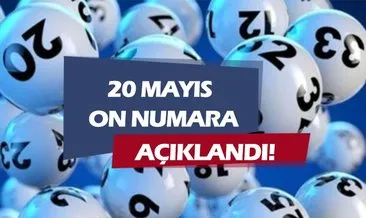 ON NUMARA SONUÇLARI AÇIKLANDI! 💥 İşte, 20 Mayıs 2024 On Numara çekiliş sonuçları tıkla-sorgula ekranı!