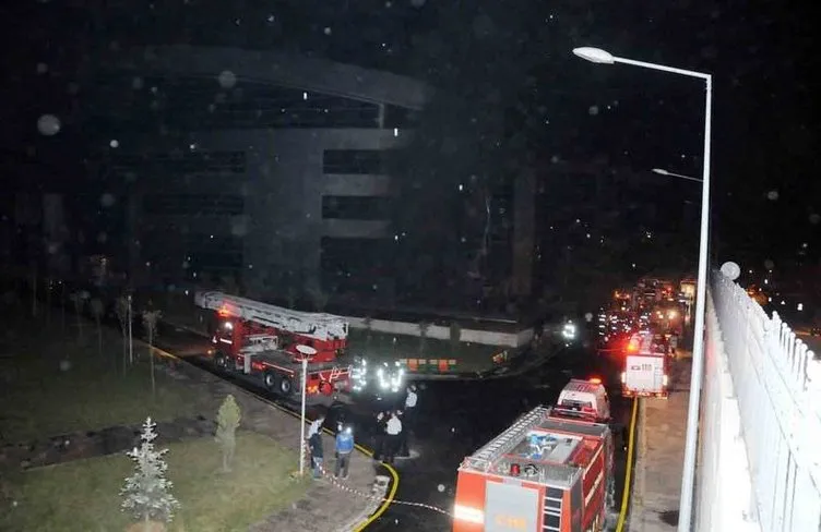 Kartal Anadolu Adalet Sarayı’nda yangın