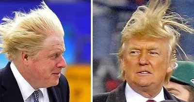 Sosyal medya bunu konuşuyor! Boris Johnson ve Donald Trump’ın şaşırtıcı benzerliği