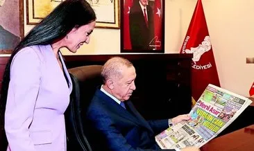 Başkan Erdoğan Yeni Asır’ı inceledi