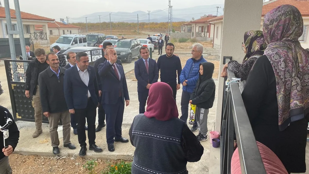 Devlet ev değil villa yaptı bize