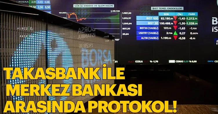 Merkez Bankası ile Takasbank arasında protokol imzalandı