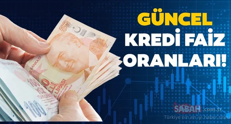 Kredi faiz oranları son durum: Ziraat Bankası, Vakıfbank, Halkbank ve diğer bankaların kredi faiz oranları ne kadar?