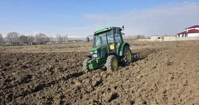 Tarım arazilerinde sürümler başladı #igdir