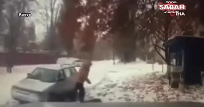 Cip çocuğa böyle çarptı