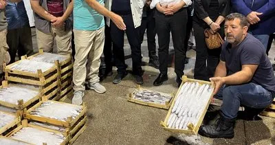 Ağlar suya atıldı, sardalya bereketi yaşandı #balikesir