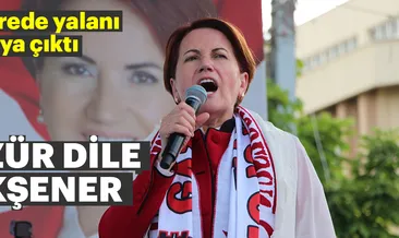 Fotoğraflara bak, özür dile Akşener