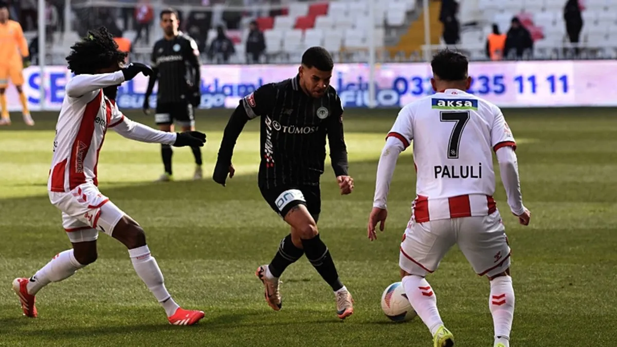 Sivasspor ile Konyaspor yenişemedi!