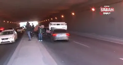 Kayseri’de 4 araç birbirine girdi: 4 yaralı | Video