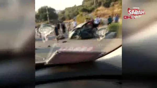 son dakika mugla da feci kaza lastigi patlayan otomobil takla atti 3 olu video videosunu izle son dakika haberleri