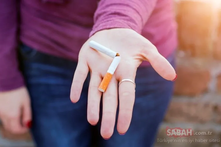 Sigara isteğini anında azaltıyor! İşte sigarayı bırakmanızı sağlayacak olan önemli yöntemler