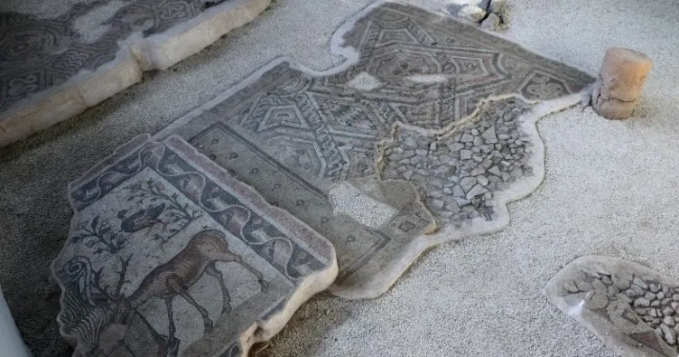 Germanicia Antik Kenti’nde sergilenen mozaik alanları artıyor