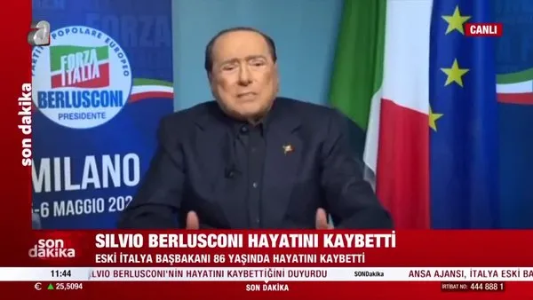 Son Dakika: Eski İtalya Başbakanı Silvio Berlusconi hayatını kaybetti | Video