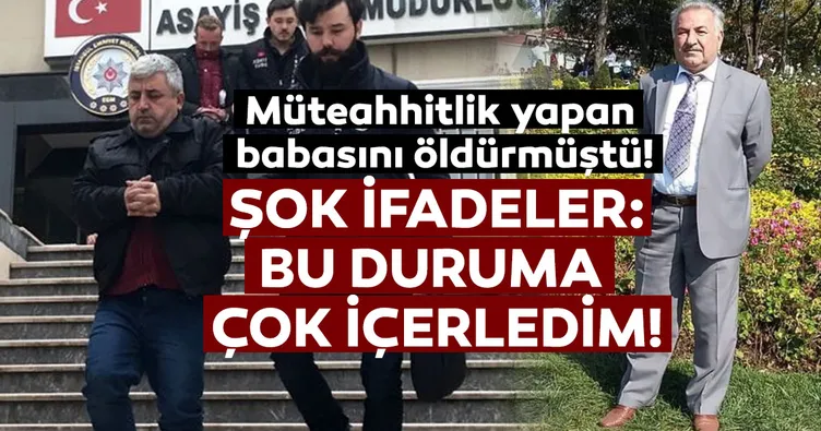 Babasını öldüren sanığa müebbet