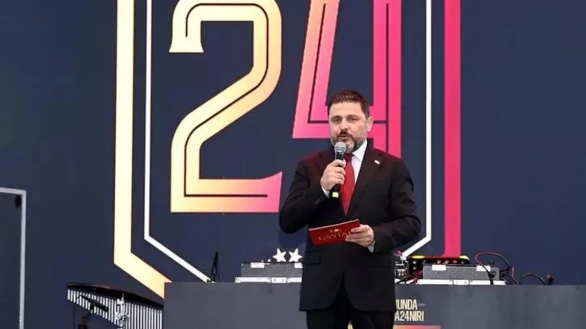 1905 GSYİAD 24. Şampiyonluk Kutlaması, Galatasaray Adası'nda düzenlendi