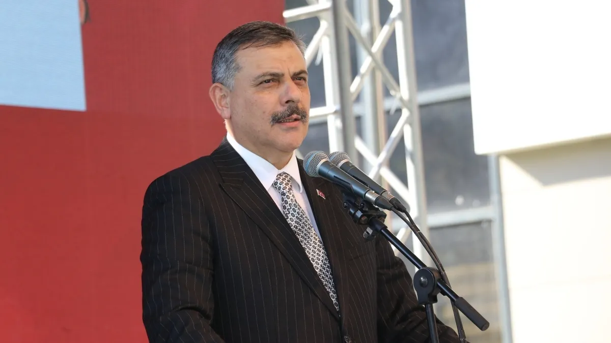 Bakan Çiftçi, Amasya'da 5 açılış birden yaptı